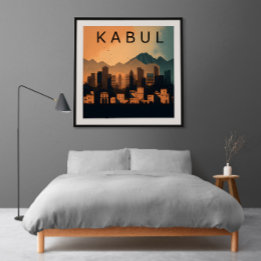 夜のレジリエンス：ミニマルポートレート ポスター