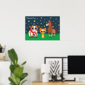 夜のレバ、プリル、ゾラ ポスター (ホームオフィス)