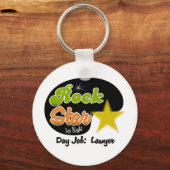 夜のロックスター – 日雇い弁護士 キーホルダー (正面)