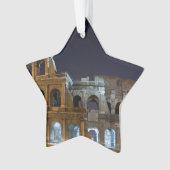 夜のローマのColosseum オーナメント (正面)