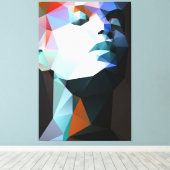 夜のワイルド01. キャンバスプリント (インサイチュ (ウッドフロア))