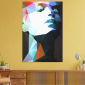 夜のワイルド01. キャンバスプリント (インサイチュ (リビング))