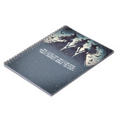 夜の三姉妹 星空のハロウィン魔導書 ノートブック (左側)