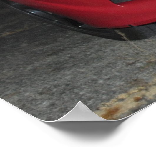 夜の三菱進化 ポスター (角)