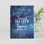 夜の下で青い星空のスイート16 I 招待状 (スタンド正面)