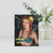 夜の人魚 ポストカード (スタンド正面)