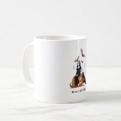 夜の修道女に気を不気味付け コーヒーマグカップ (正面左)