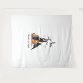 夜の修道女に気を不気味付け タペストリー (正面(横))