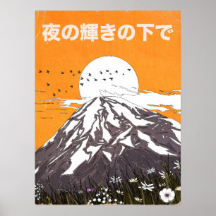 夜の光の下で ポスター