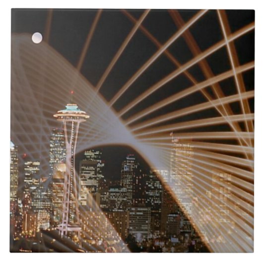 夜の光 タイル (正面)