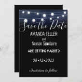 夜の光 招待状 (正面/裏面)