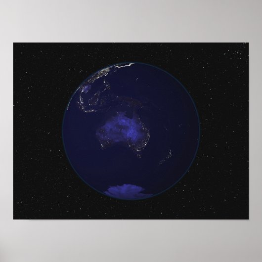 夜の全地球の街灯2 ポスター (正面)