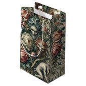 夜の公園の見知らぬ人 – ゴシックビクトリアン様式 スモールペーパーバッグ (裏面アングル)