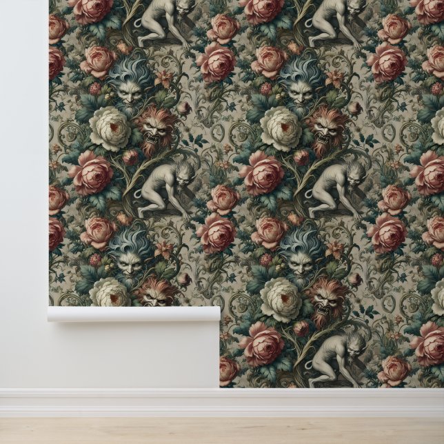 夜の公園の見知らぬ人 – ゴシックビクトリアン様式 壁紙 (アプリケーション)