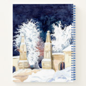 夜の冬の門 ノートブック (裏面)