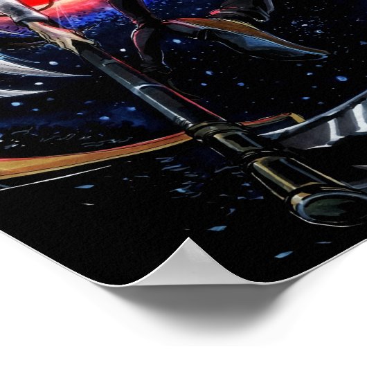 夜の凧 ポスター (角)