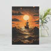 夜の出帆船 シーズンカード (スタンド正面)