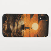 夜の出帆船 Case-Mate iPhoneケース (裏面(横))