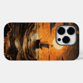 夜の出帆船 Case-Mate iPhoneケース (裏面 (横))