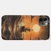 夜の出帆船 Case-Mate iPhoneケース (裏面(横))