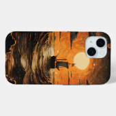 夜の出帆船 Case-Mate iPhoneケース (裏面 (横))