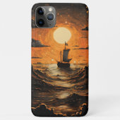 夜の出帆船 Case-Mate iPhoneケース (裏面)