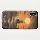 夜の出帆船 Case-Mate iPhoneケース (裏面(横))