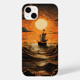 夜の出帆船 Case-Mate iPhone 14 PLUSケース