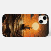 夜の出帆船 Case-Mate iPhoneケース (裏面 (横))