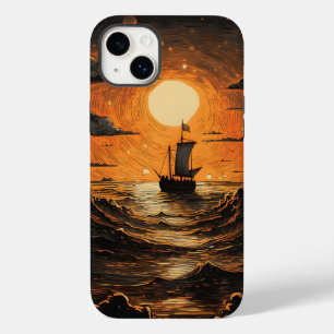 夜の出帆船 Case-Mate iPhone 14 PLUSケース