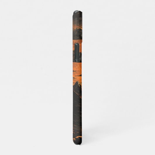 夜の出帆船 iPhoneケース (右側)