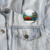 夜の分野の恐竜 缶バッジ (インサイチュ)