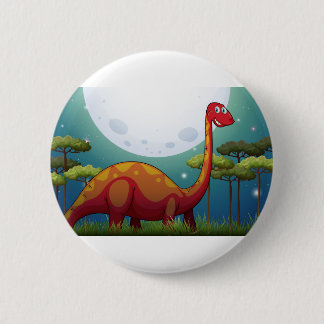 夜の分野の恐竜 缶バッジ