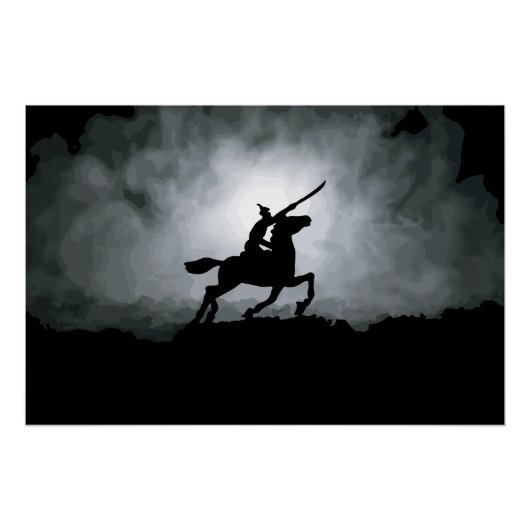 夜の勝利: 霧の中の騎士 ポスター (正面)