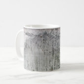 夜の古い白い窓 コーヒーマグカップ (正面左)