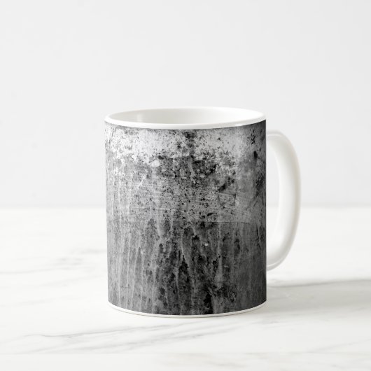 夜の古い黒い窓 コーヒーマグカップ (正面右)