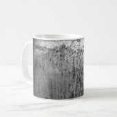 夜の古い黒い窓 コーヒーマグカップ (正面左)