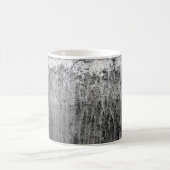 夜の古い黒い窓 コーヒーマグカップ (中央)