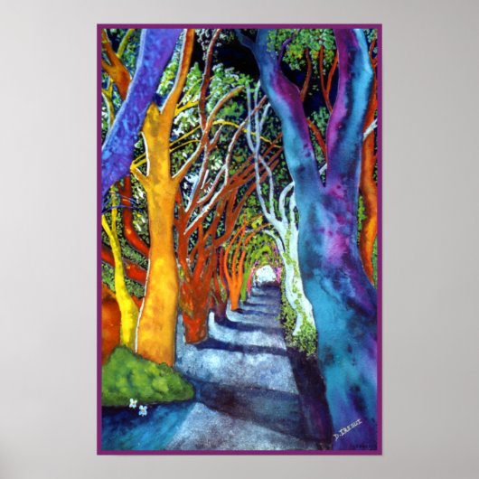 夜の向こうに ポスター (正面)