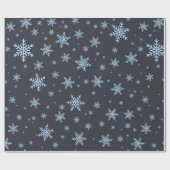 夜の吹雪 ラッピングペーパー (フラット)