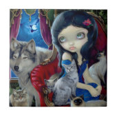 "夜の呼出し"タイル タイル (正面)