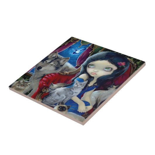 "夜の呼出し"タイル タイル (側面)