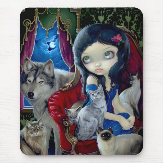 "夜の呼出し"マウスパッド マウスパッド (正面)