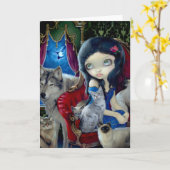 "夜の呼出し"挨拶状 カード (黄色い花)