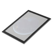 夜の地球の都市灯 ノートパッド (アングル)