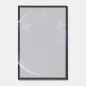 夜の地球の都市灯 ポストイット (正面)