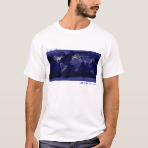 夜の地球 Tシャツ