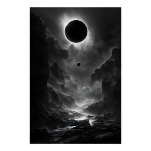 夜の太陽の黒蝕 ポスター
