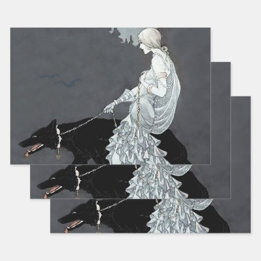 「夜の女王」マルジョリー・ミラー ラッピングペーパーシート (セット)