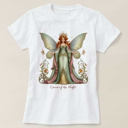 夜の女王 Tシャツ (デザイン正面)